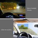 HD Visor للحماية من أشعة الشمس الساطعة و أضواء السيارات