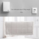 مجفف الملابس المميز ذات أسلاك متينة وطويلة قابلة للسحب من الفولاذ المقاوم للصدأ بدون ثقب أو سلك ملابس مثبت على الحائط